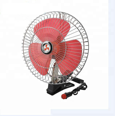 Kamyonlar İçin Otomatik Elektrikli Soğutma Fanları, Araba İçin Kırmızı ve Gümüş Soğutma Fanı