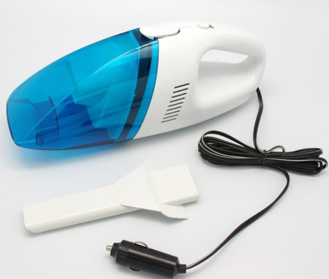 Mavi Beyaz Renkte 12v Dc Taşınabilir El Araba Elektrikli Süpürge Plastik Malzeme