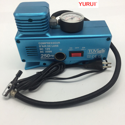 AC 110-230V Değiştirilebilir Akım DC12 Volt Lastik Hava Kompresörü