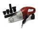 Kırmızı ABS Akülü Elektrikli Süpürgeler / Araç İçi Elektrikli Süpürge İki Fırça