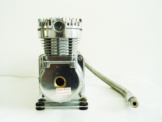 Dayanıklı Ağır Görevli OffRoad Air Ride Süspansiyon Kompresörü DC12v Chrome Çelik