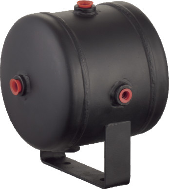 150 PSI Siyah Hava Kompresörü Tankı 0.5 Galon Küçük Hava Tankı