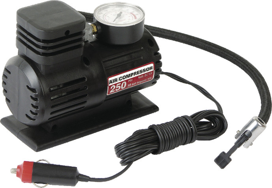 Mini taşınabilir plastik araba Hava kompresörü DC12v Sigara fişle