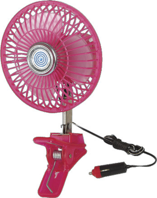 Kırmızı Mini otomotiv elektrikli soğutma fanları Tam Kapak Muhafazası Taşımak İçin Taşınabilir