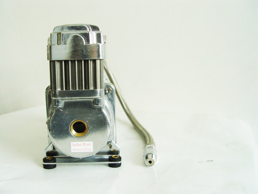 200PSI Tek Krom Araba Hava Kompresörü 12v, Kamyonlar İçin Hava Sürüşü Süspansiyonu