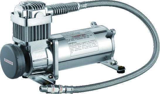 1/4 '"Havada Gezinme Süspansiyonlu Kompresör 200psi Tek 12v Kompresör ve Tank