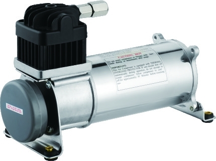 Hızlı Enflasyon İçin 12V 150PSI Hava Kaynağı Kitleri Yerleşik Hava Sistemleri 1.5 Galon Tanklar Black Metal