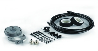 Araba 4.5 CFM 150PSI için Hızlı Enflasyon Gümüş Çelik Çift Hava Süspansiyon Kompresörü