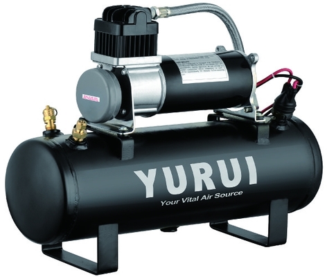 İyi bir fiyat. Hızlı Enflasyon İçin 12V 150PSI Hava Kaynağı Kitleri Yerleşik Hava Sistemleri 1.5 Galon Tanklar Black Metal çevrimiçi