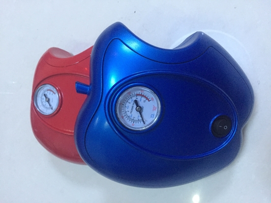 Apple Shape Car DC12V Araba Hava Pompası Plastik Hızlı Enflasyon, Mavi / Kırmızı Renk