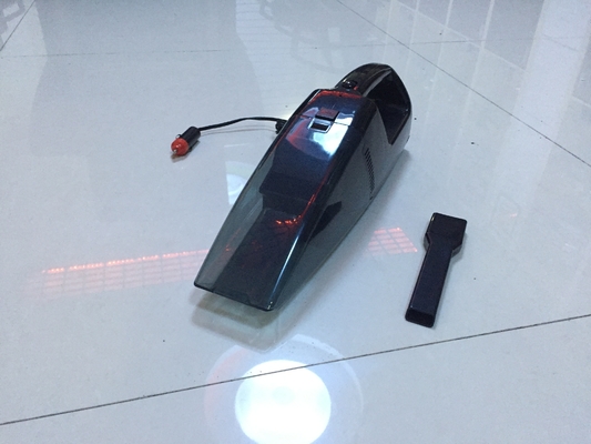 Siyah Yüksek Standart 60W Otomatik Elektrikli Süpürge / Benz Toyota için Araç Toz Temizleyici