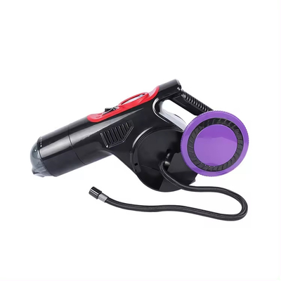 12V elektrikli süpürge ve hava kompresörleri LED ışığı ile el mini hava basıncı dijital ölçer 3 in 1 lastik şişirme ve C