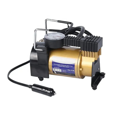 Tek Silindirli Mini Lastik Pompası DC12v Metal Hava Kompresörü Hava Yolculuğu Lastik Şişirmeci Kamyon için