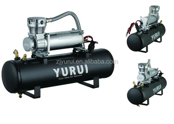 Hava asılılığı kompresörü hava tankı ile kamyon offroad için 12 volt hava taşıma 480C