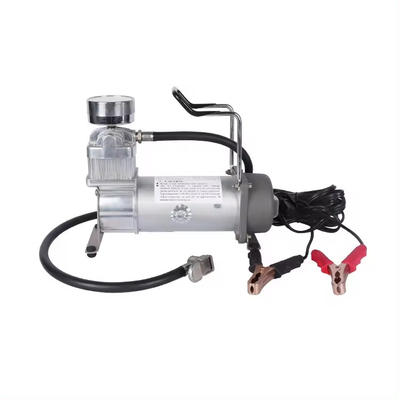 Taşınabilir Tek Silindir OffRoad DC12V Metal Ağır Görevli Hava Kompresörü