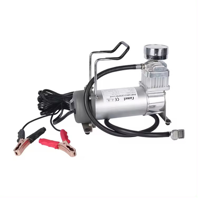 Taşınabilir Tek Silindir OffRoad DC12V Metal Ağır Görevli Hava Kompresörü
