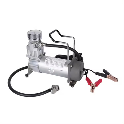 Taşınabilir Tek Silindir OffRoad DC12V Metal Ağır Görevli Hava Kompresörü