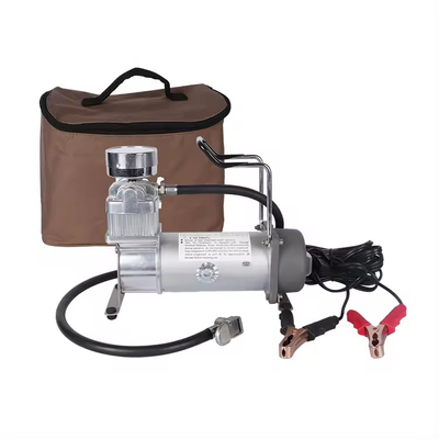 Taşınabilir Tek Silindir OffRoad DC12V Metal Ağır Görevli Hava Kompresörü