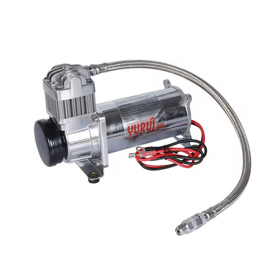 Kamyon Offroad Metal Air Ride Pnömatik Dc12v Tank Süspansiyon Pompası ile Araba Hava Kompresörü
