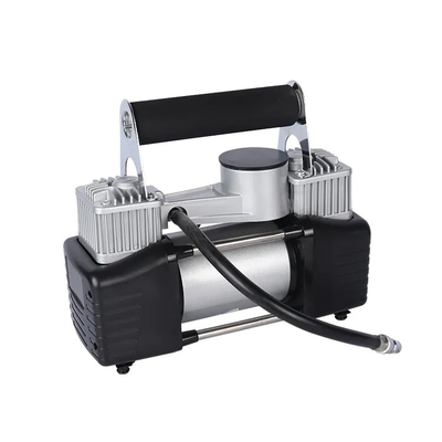 Taşınabilir Lastik Pompası DC 12 Volt METAL Lastik Şişirici Araba Hava Kompresörü Kamyon için Kumaş Çantasıyla