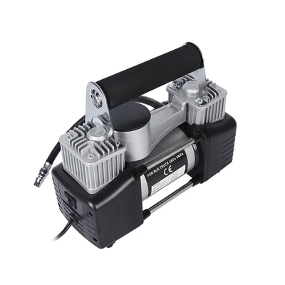 Taşınabilir Lastik Pompası DC 12 Volt METAL Lastik Şişirici Araba Hava Kompresörü Kamyon için Kumaş Çantasıyla