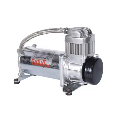 Kamyon Offroad Metal Hava Yolculuğu Pnömatik Dc12v Araç Hava Kompresörü Hava Araç Fırsatı Tank Süspansiyon Pompası ile