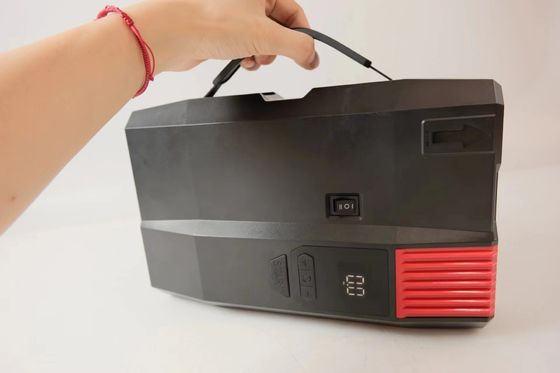 Plastik Özel Renkli Taşınabilir DC 12V SUP Elektrik Pompa Elektrik Dikkatli Paddle Board Pilli Dijital Pompa