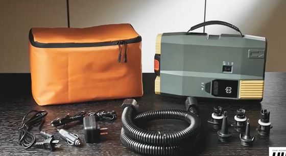 AC110-220V elektrikli dijital sup pompası paddle board şişirme için lityum pilli DC 12V