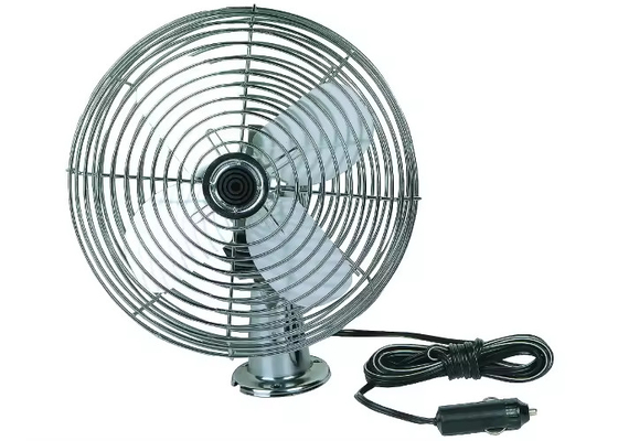 Aç/Kapat Anahtar Tam Güvenlik Metal Muhafız Sigara Çakmaklı Mini Araba Ventilatörü