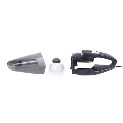 Sigara çakmaklı DC12V El Arabası Süpürge Işıklı LED Lamba Plastik Siyah