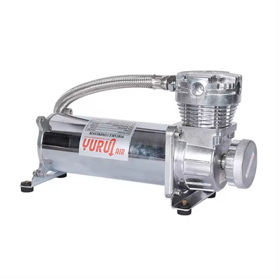 Ağır Güçlü Araç Hava Kompresörü DC12v Offroad Araç için Hızlı Chrome Çelik