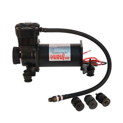 Düşük gürültülü DC12V Chrome Araç Hava Süspansiyonu Kompresörü