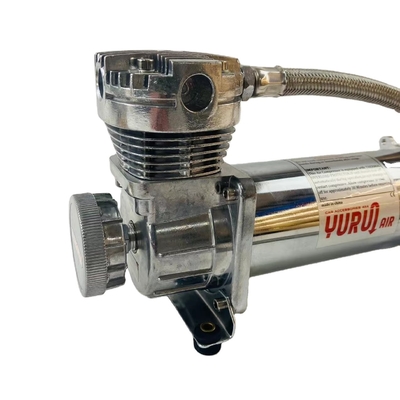 Ağır Güçlü Araç Hava Kompresörü DC12v Offroad Araç için Hızlı Chrome Çelik