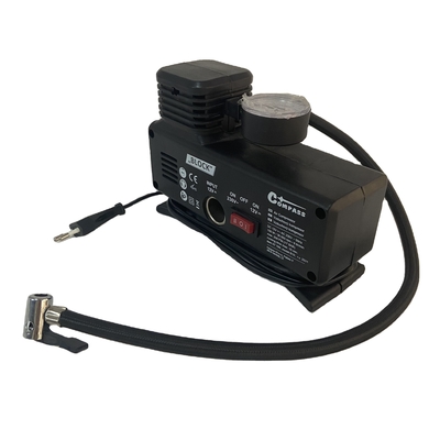AC110-230V/DC12V Değişken akım Araç lastiği hava kompresörü nozzle ile