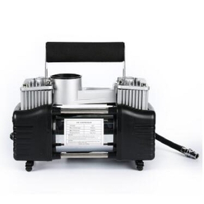 Gümüş Renkli Çift Silindirli Araç Hava Kompresörleri YF662B 180w 150psi