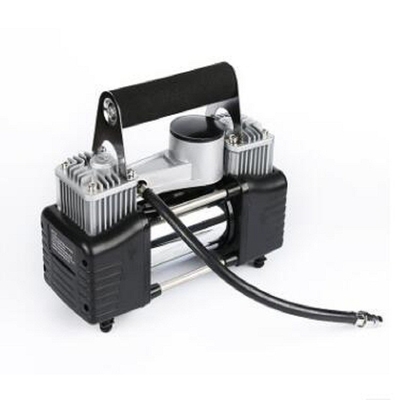 Gümüş Renkli Çift Silindirli Araç Hava Kompresörleri YF662B 180w 150psi