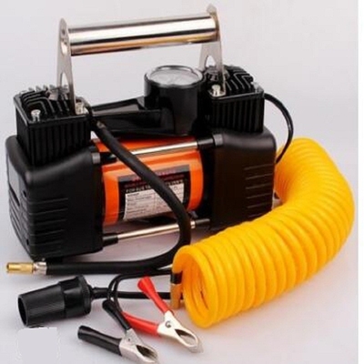 180w Araba Hava Kompresörü 12v, Metal Basınçlı Otomatik Hava Kompresörü Taşınabilir