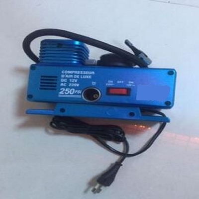 Ac110v - Plastik Malzemeli 230v Dc12v Araç Hava Kompresörleri 250psi