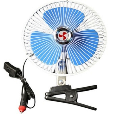 Plastik Arka Koruma Araba Soğutma Fanı, Anahtar Dc12v ile Mini Otomatik Soğuk Fan
