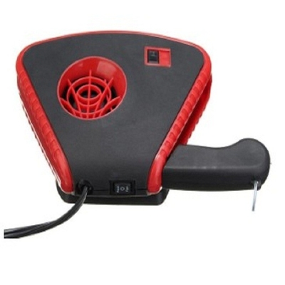 ABS Dc12v taşınabilir PTC LED ışığı ile seramik araba fan ısıtıcısı