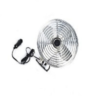 Aç/Kapat Anahtar Tam Güvenlik Metal Muhafız Sigara Çakmaklı Mini Araba Ventilatörü