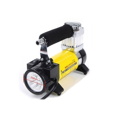 Dc 12v Metal Hava Kompresörü, Lambalı 100 Psi Yüksek Güçlü Kompresör