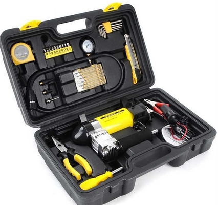 Dc 12v Metal Hava Kompresörü, Lambalı 100 Psi Yüksek Güçlü Kompresör