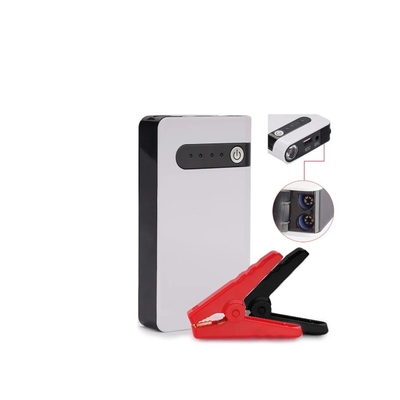LED el feneri ve 11000mAh pil ile kompakt 12V araba atlama başlangıcı 400A zirve akımı