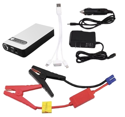 LED el feneri ve lastik basıncı monitörü ile 12V taşınabilir atlama başlangıcı