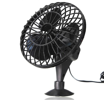 İyi bir fiyat. Siyah Plastik Mini Araç Ventilatörü DC 12V Soğutma Araç Ventilatörü Sigara Çakmakla çevrimiçi