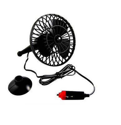 YF209 Kamyonlar İçin Siyah Elektrikli Soğutma Fanları 12v Dc Gerilim Salınımlı