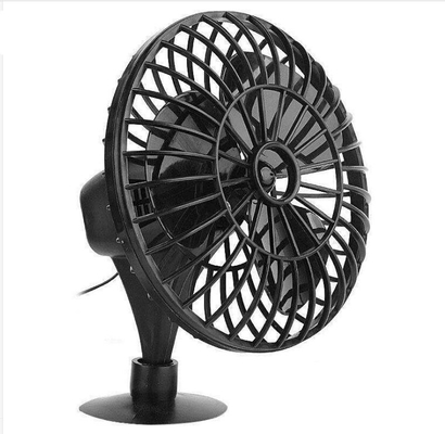 Arabalar için 4 "Plastik Otomotiv Elektrikli Soğutma Fanları / Siyah Elektrikli Fanlar
