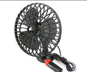 Açma / Kapama Anahtarı Vantuz Montajlı DC 12V Salınımlı Araba Soğutma Fanı