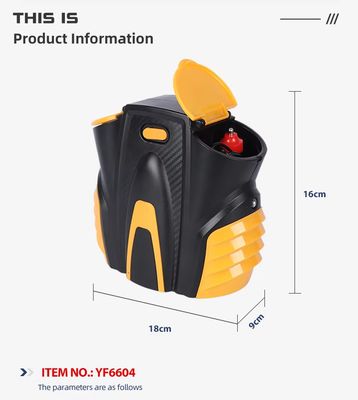 12V Taşınabilir Araba Lastik Hava Kompresörü 150PSI LED Işıklı